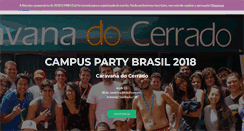 Desktop Screenshot of campuspartydf.com.br